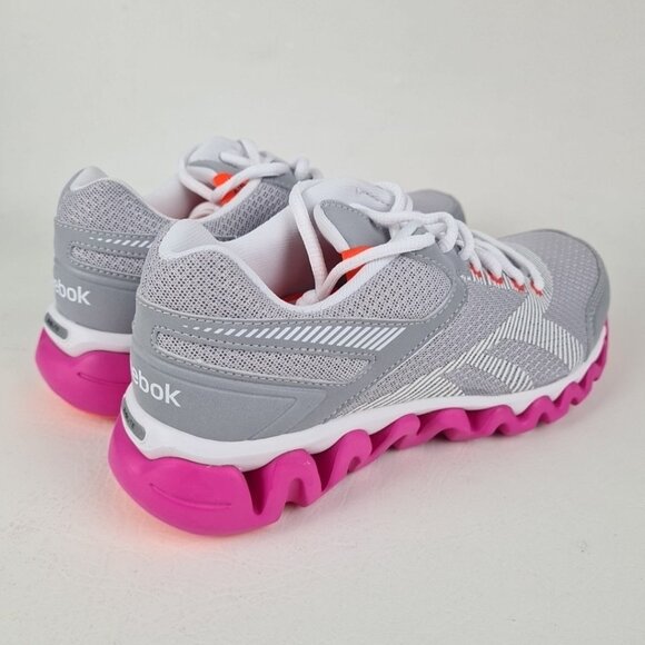 Reebok Ziglite Electrify Women Training Running Silver Pink - Picture 6 of 9